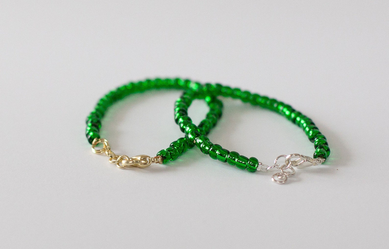Emerald Green Bracelet Toddler Bracelet Infant Jewelry Etsy