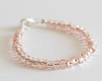 Blozen roze armband-baby sieraden-peuter armband