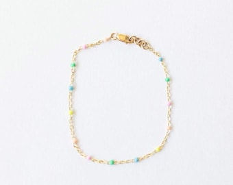 Multi colored Stacking Bracelets- Toddler bracelet- Baby bracelet for girls