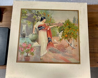 1930s Litho Calendar Pages of Grandma by H. Hintermeister - Etsy