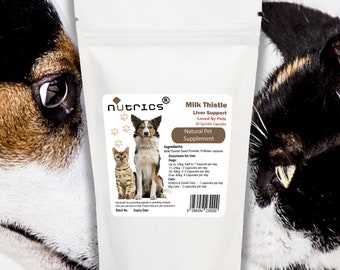 Nutrics® Milk Thistle for Dogs and Cats, 90 Capsules,