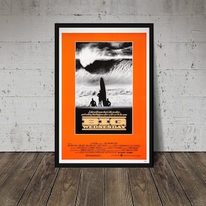 1978 BIG WEDNESDAY Warner Brothers Surfing Movie Poster - Surfing Poster