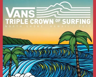 Heather Brown creates main art for 2017 Vans Triple Crown of