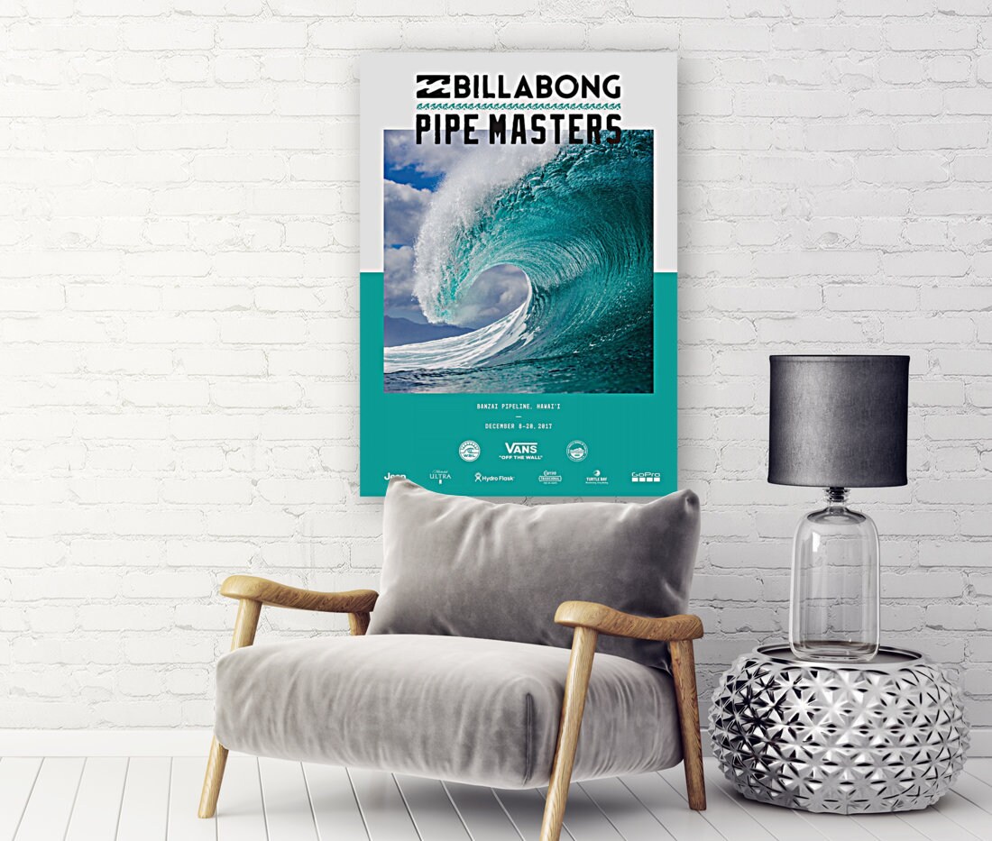 Billabong Pipeline Masters ポスター 2008年 Billabong Pipeline Masters ポスター 2008年