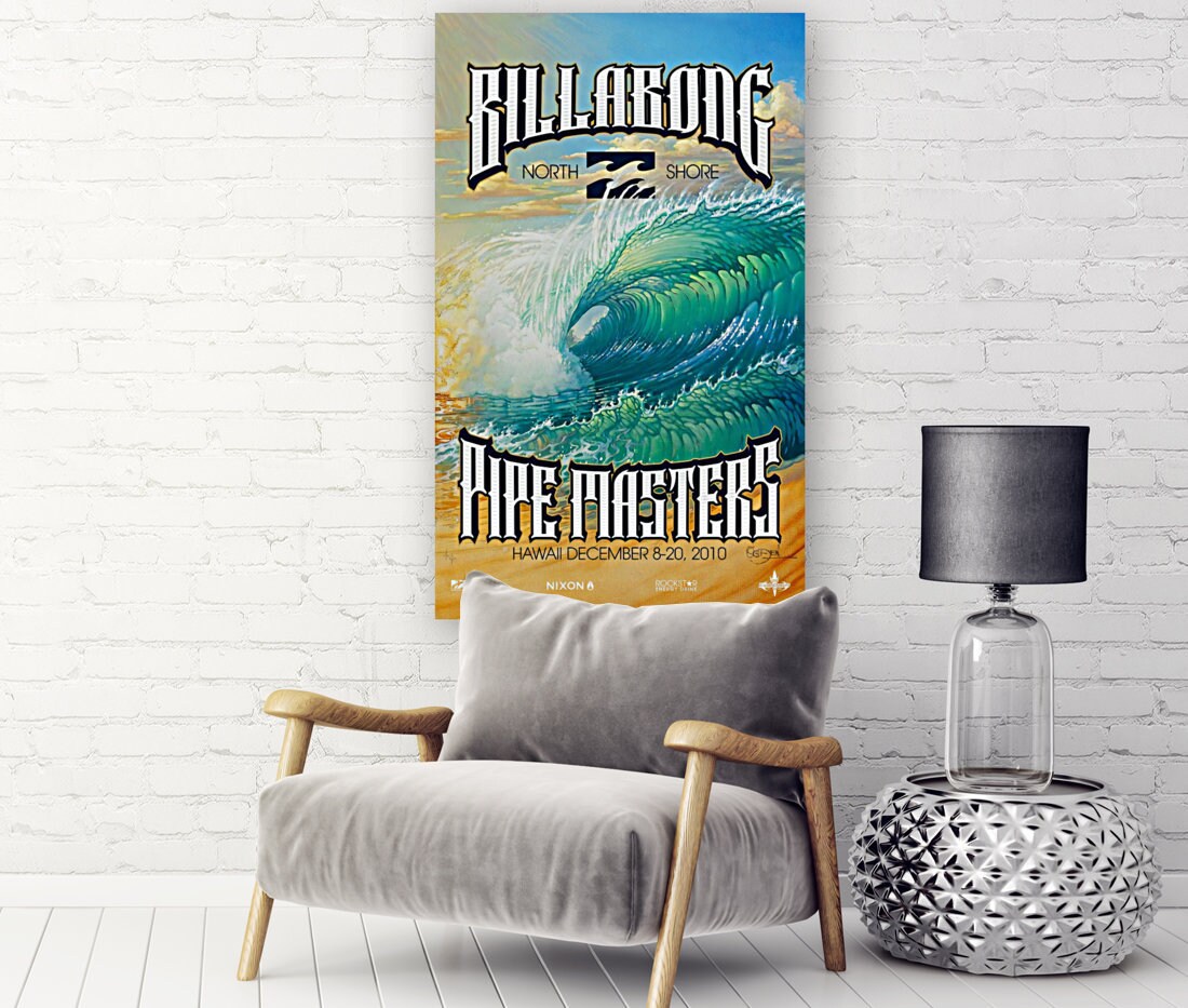 2010 BILLABONG PIPE MASTERS Surfing Competition Print