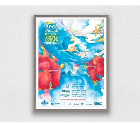 Vans surf poster cheap