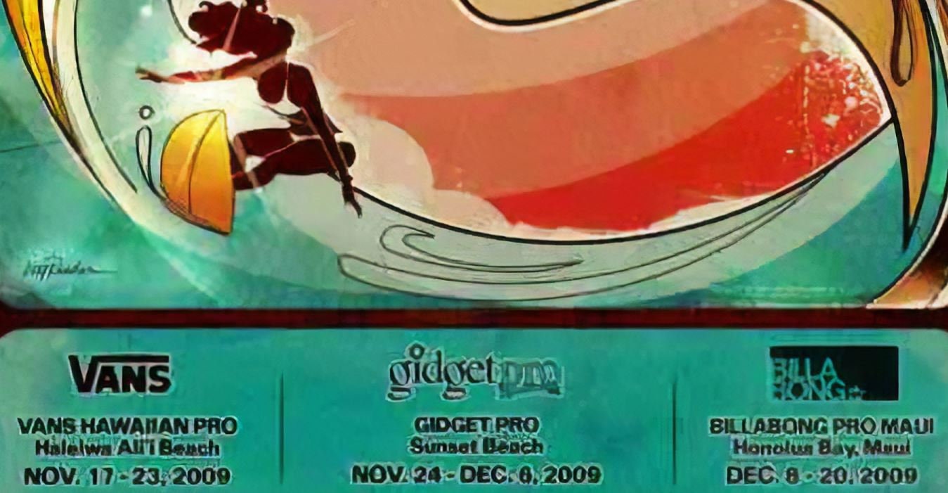 2009 Women's VANS Triple Crown of Surfing Competition Print