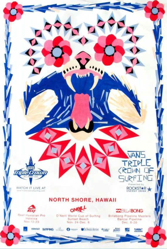 サーフィン ポスター reef HAWAIIAN PRO 2008 【公式通販】 サーフィン ポスター reef HAWAIIAN PRO 2008 【公式通販】