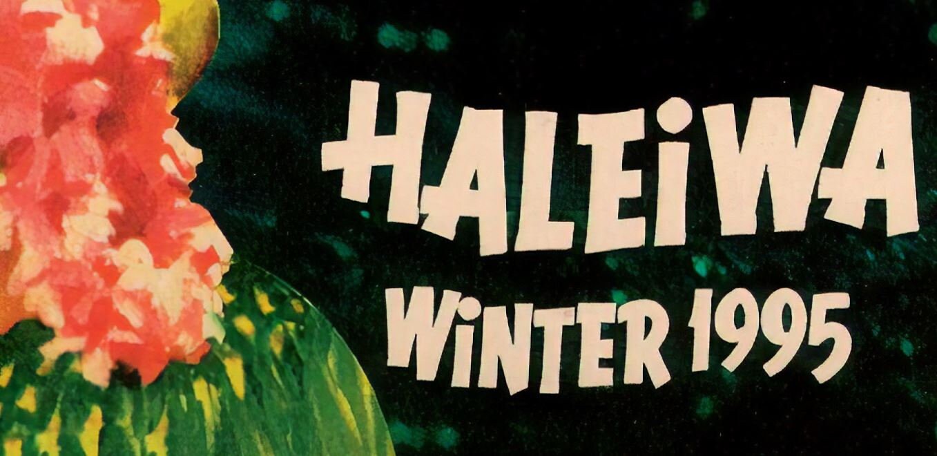 1995 ROXY QUIKSILVER HAWAII Pro Surfing Competition Print