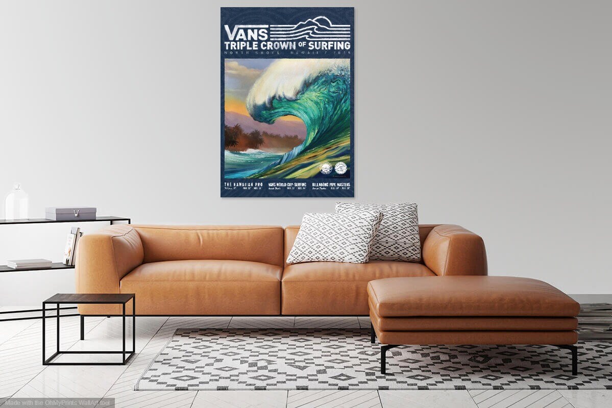 2018 VANS Triple Crown of Surfing Competition Print