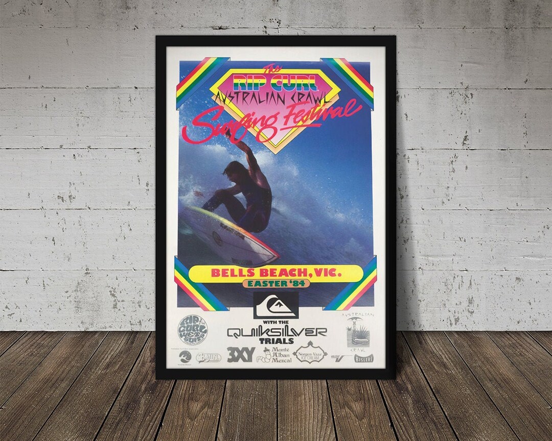 1984 RIP CURL BELL'S Surfing Competition Print - Descarga digital, Arte  imprimible, Cartel de surf vintage, Cartel de surf retro, Impresión de surf  - ..., image size:1080x864