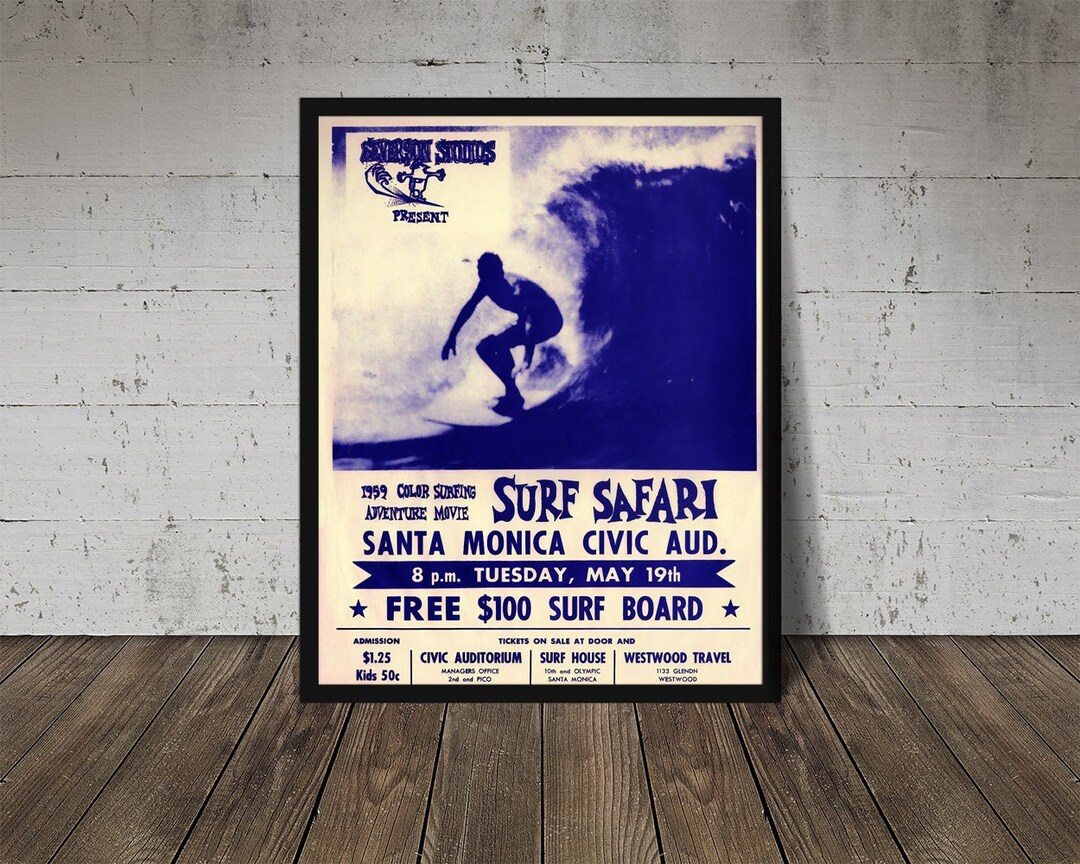 BEST SALE Stussy Surf Vintage Poster Paper Unframed Portrait