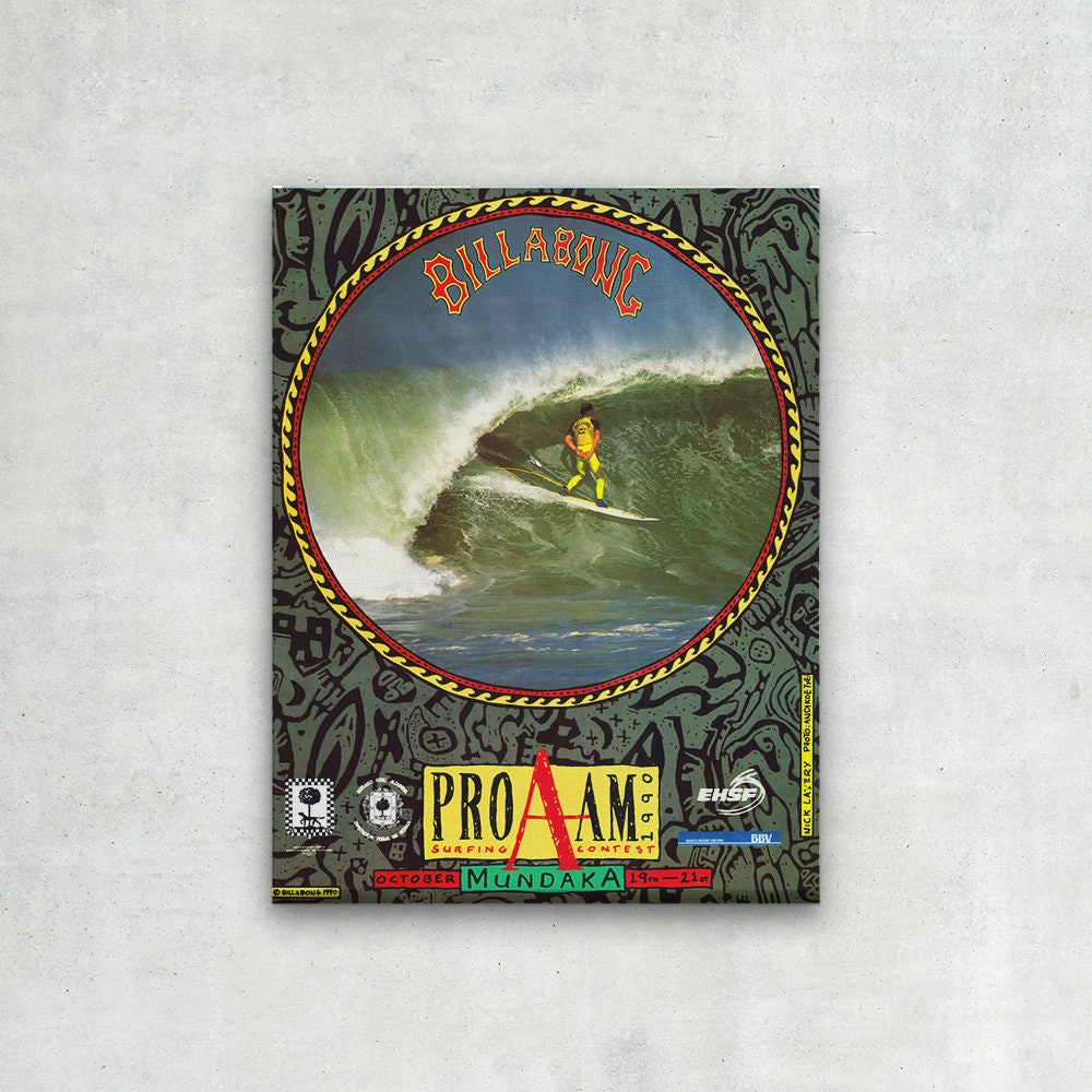 Billabong Pro Poster - Etsy