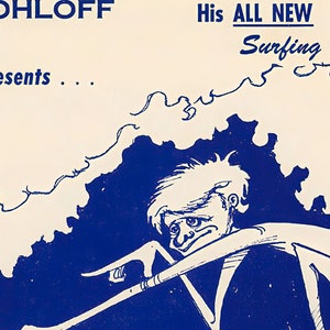 For Surfers Only Surfing Adventure Film Poster - Vintage Surfing Poster