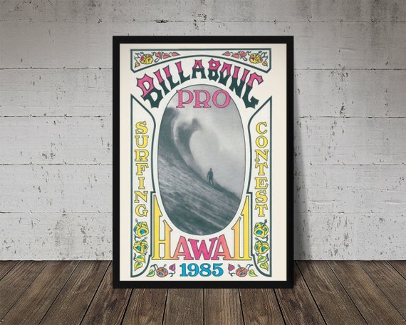 Billabong surf posters deals