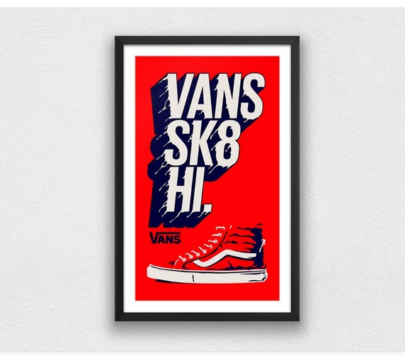 poster vans off the wall poster vans off the wall