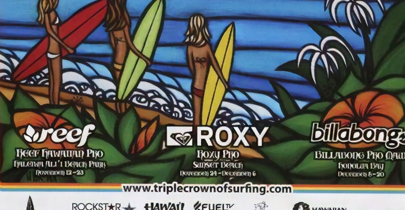 2008 VANS Women's Triple Crown of Surfing Competition Print