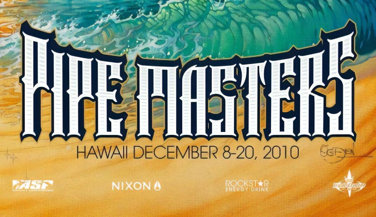 2010 BILLABONG PIPE MASTERS Surfing Competition Print