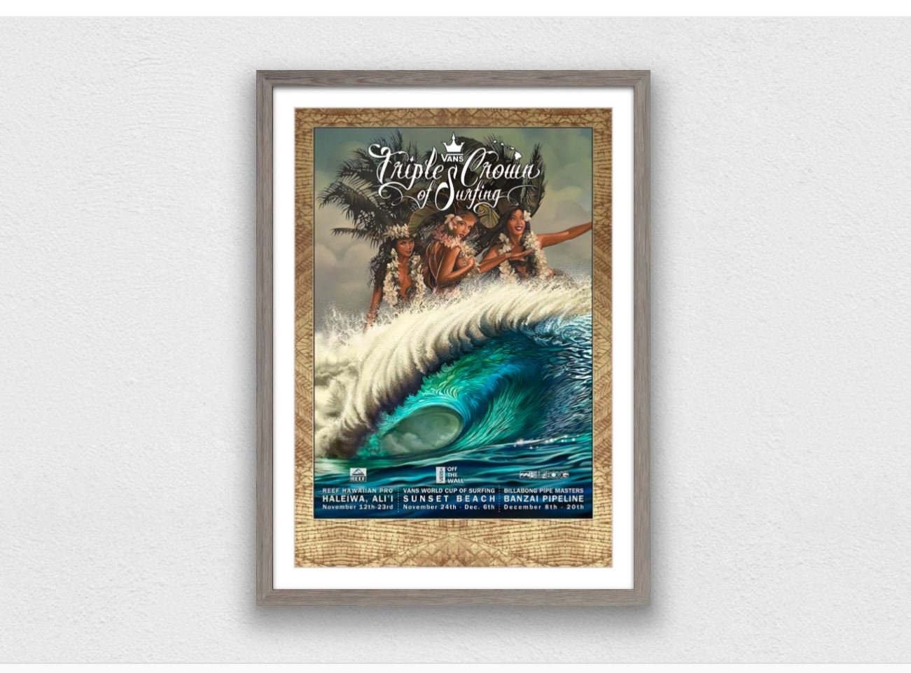 2015 VANS TRIPLE CROWN of Surfing Competition Print
