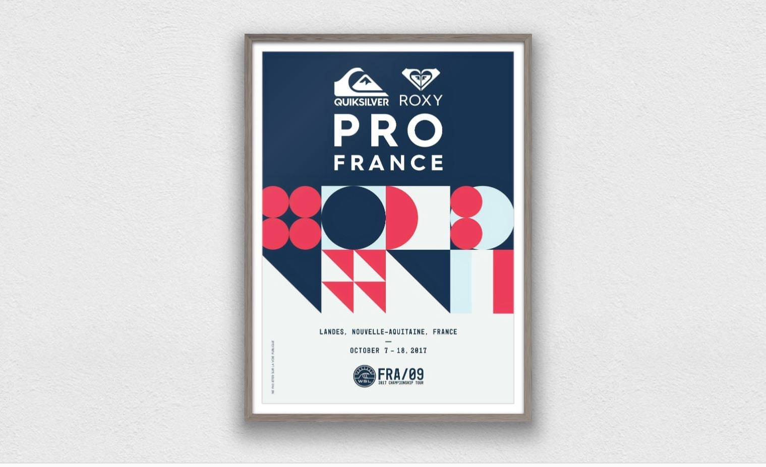 2017 ROXY PRO FRANCE Surfing Competition Print - Surfing Poster - Etsy