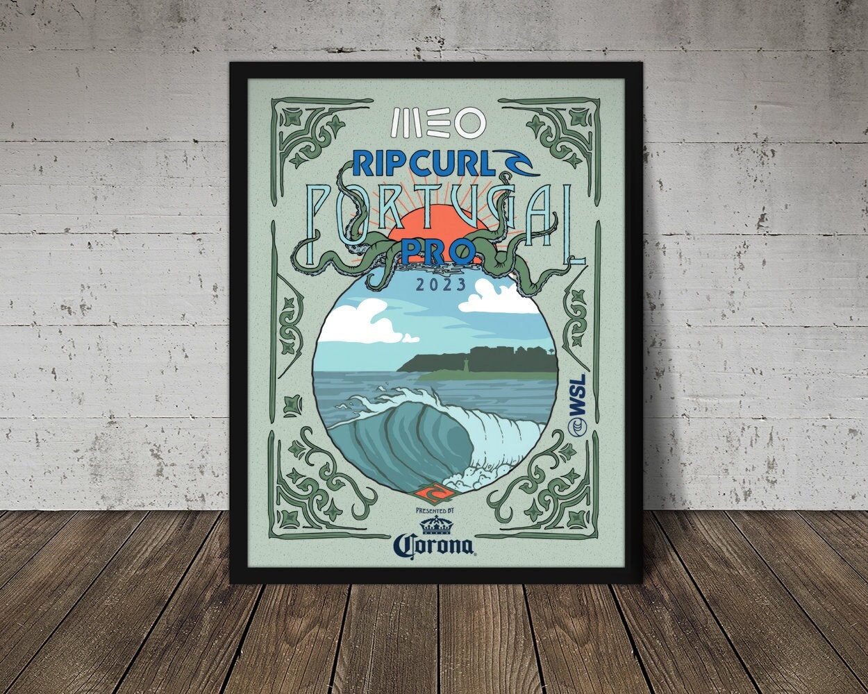 2023 RIP CURL PRO Portugal Surfing Competition Print