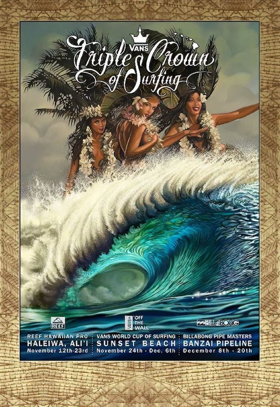 2015 VANS TRIPLE CROWN of Surfing Competition Print