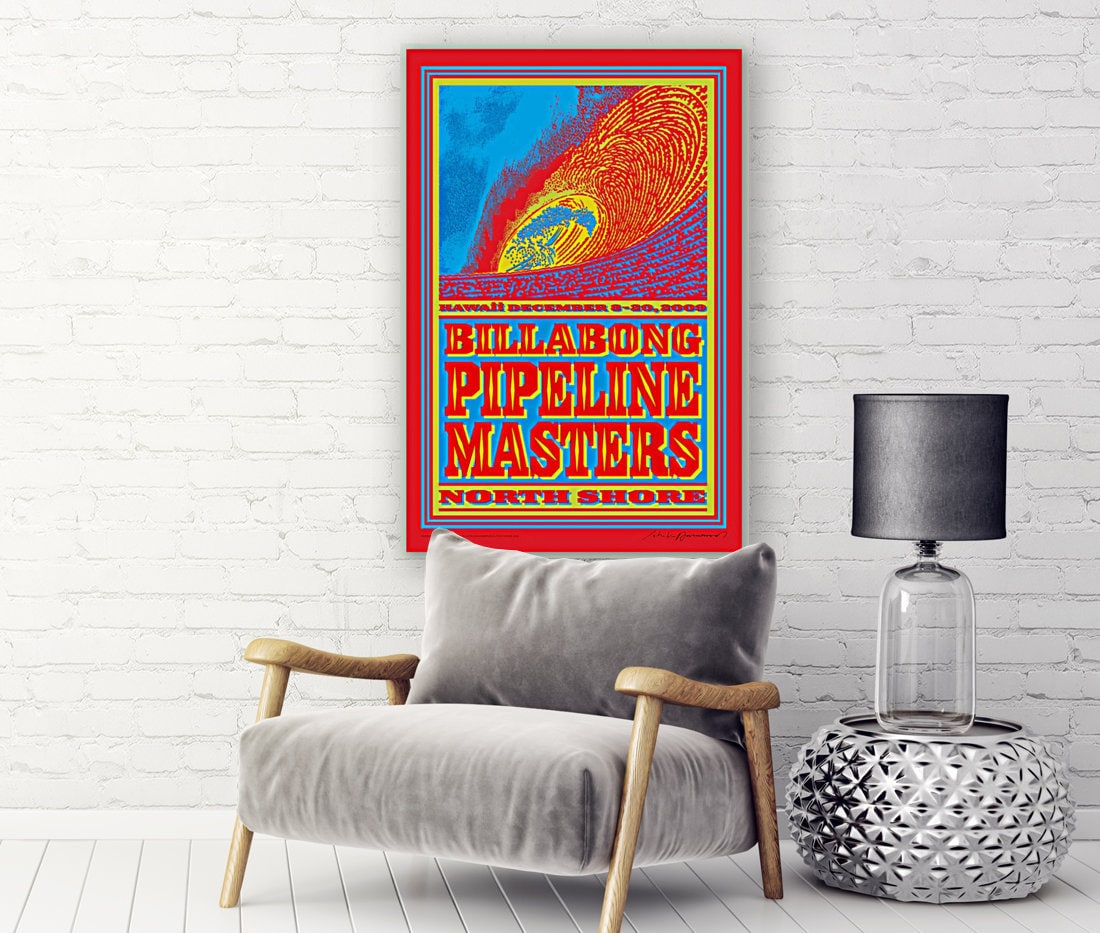 Billabong Pipeline Masters ポスター 2008年 Billabong Pipe Masters Typography / Design / Branding :: Behance