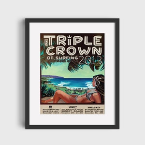 Triple Crown of Surfing - Etsy