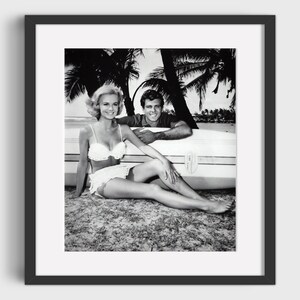 VINTAGE SURFING Photo - Digital Download, Printable Art, Black & White Surf Photo, Vintage Surfing Poster, Retro Surf Poster, Surfing Print