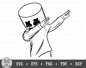 Download Fortnite Marshmello Svg Free
