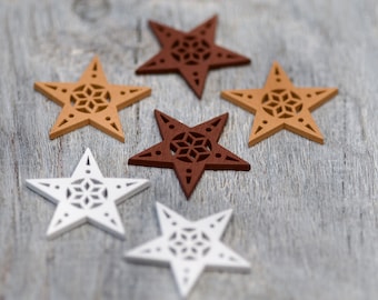 Ster-confetti voor het knutselen en decoreren van kaarten