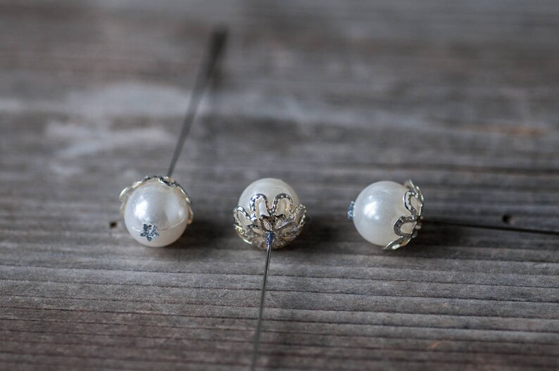 Large Pearl Head Pins Decorative Pins Pearl Wedding Pins Florist Pins Wedding Decor Valentine Decor Romantic Wedding Bouquet Pins