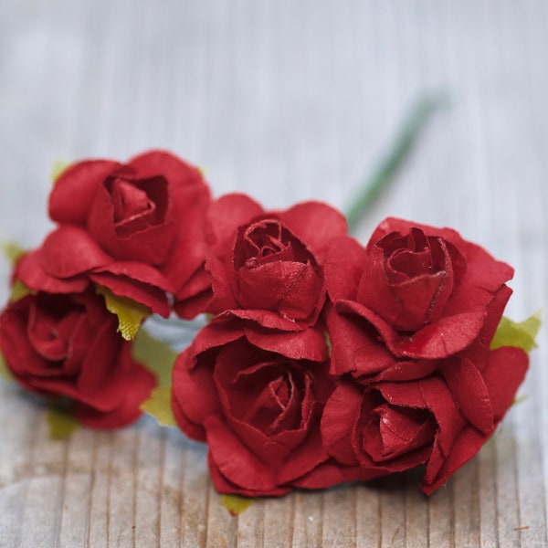 Fake Roses for Hair Etsy