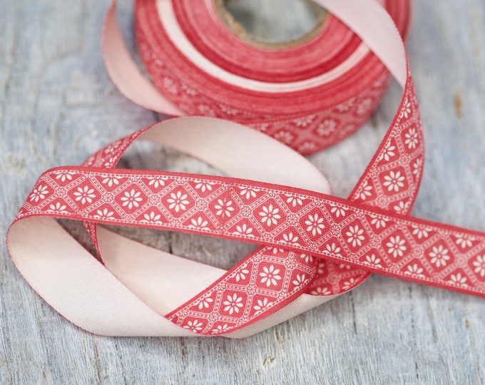 50 Yards Fuchsia Pink Grosgrain Ribbon 1/4 Inch Wide Trim