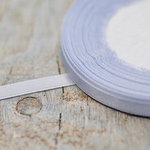 Licht lavendel lint 6mm lint satijn lint ambachtelijke levering bruiloft lint decoratieve lint, boeket lint dun Violet lint gift Wrapping