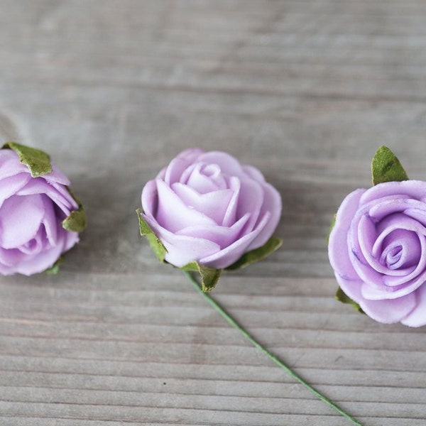 Fake Lilac Roses Etsy