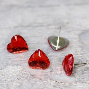 Rote Herz Pins Hochzeit Pins Hochzeit Pins Nießstifte Pins Hochzeit Reißnägel Dekorative Handwerk Reißnägel