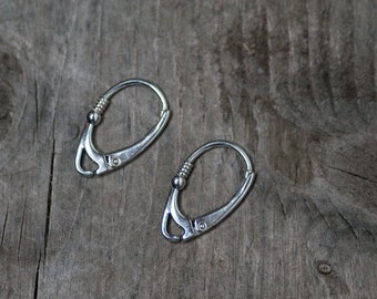 Leverback Earwires, Leverback Earrings Clasps, Earrings Claps, Sterling Silver AG925, Silver Earrings Components, Jewelry Making, Earrings