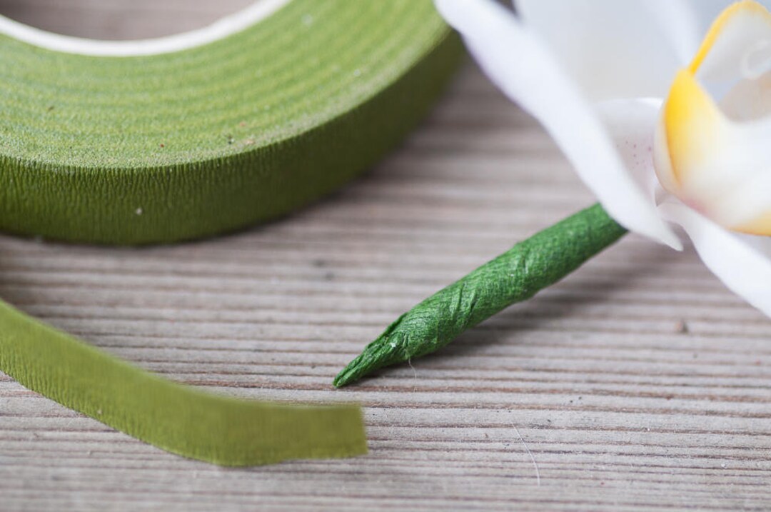 Florist Tape Green Whtie Floral Stem Tape Flower Tape Stem Wrap Tape Stretchy Tape Bouquet