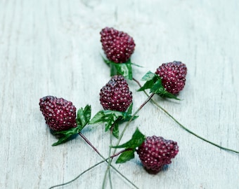 Artificial Blackberries Fruits, Fake Fruits, Wreaths Making Supplies, Autumn Findings, Autumn Home Decor Findings, Bouquets Findings