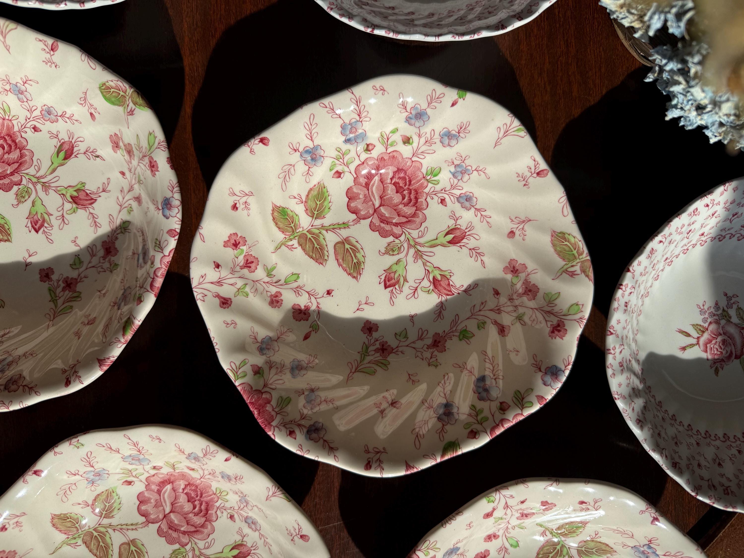 Johnson brothers rose chintz - Etsy 日本
