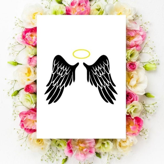 Download Free Angel Wings Svg Angel Wings Cut File Wings Cut File Wings Etsy SVG Cut Files