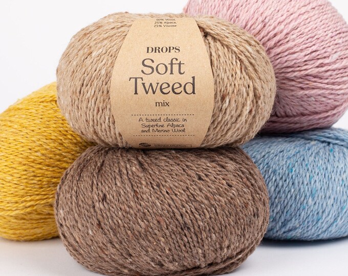 Universal Yarns Deluxe DK Tweed Superwash Yarn 284 Yards Machine Wash