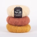DROPS Kid Mohair Silk yarn Garnstudio design Luxury glossy fluffy knitting wool Knitting yarn Crochet yarn 25g Summer yarn