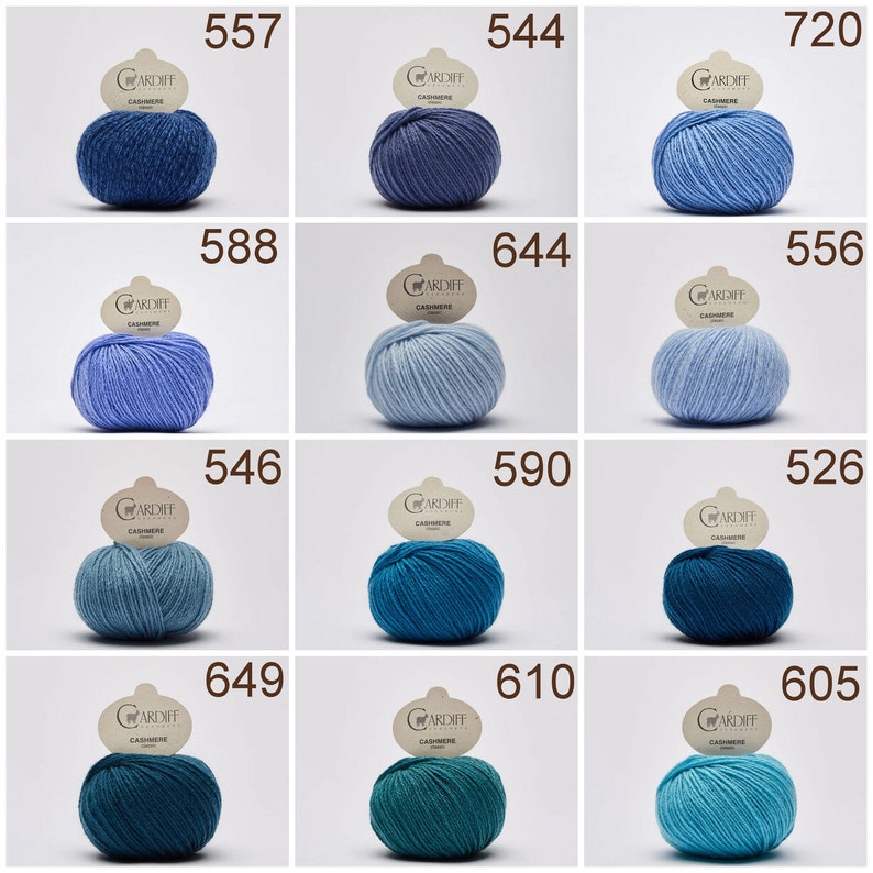 Cashmere CLASSIC Cardiff DK yarn Italian yarn DK yarn - Cardiff Yarn - Cashmere yarn- Soft Yarn Knitting yarn
cashmere yarn
soft yarn
gift for knitter
Cardiff yarn
Italian Yarn
Cashmere Classic
Knitting Wool
Soft wool
DK Weight Yarn
Luxury Yarn