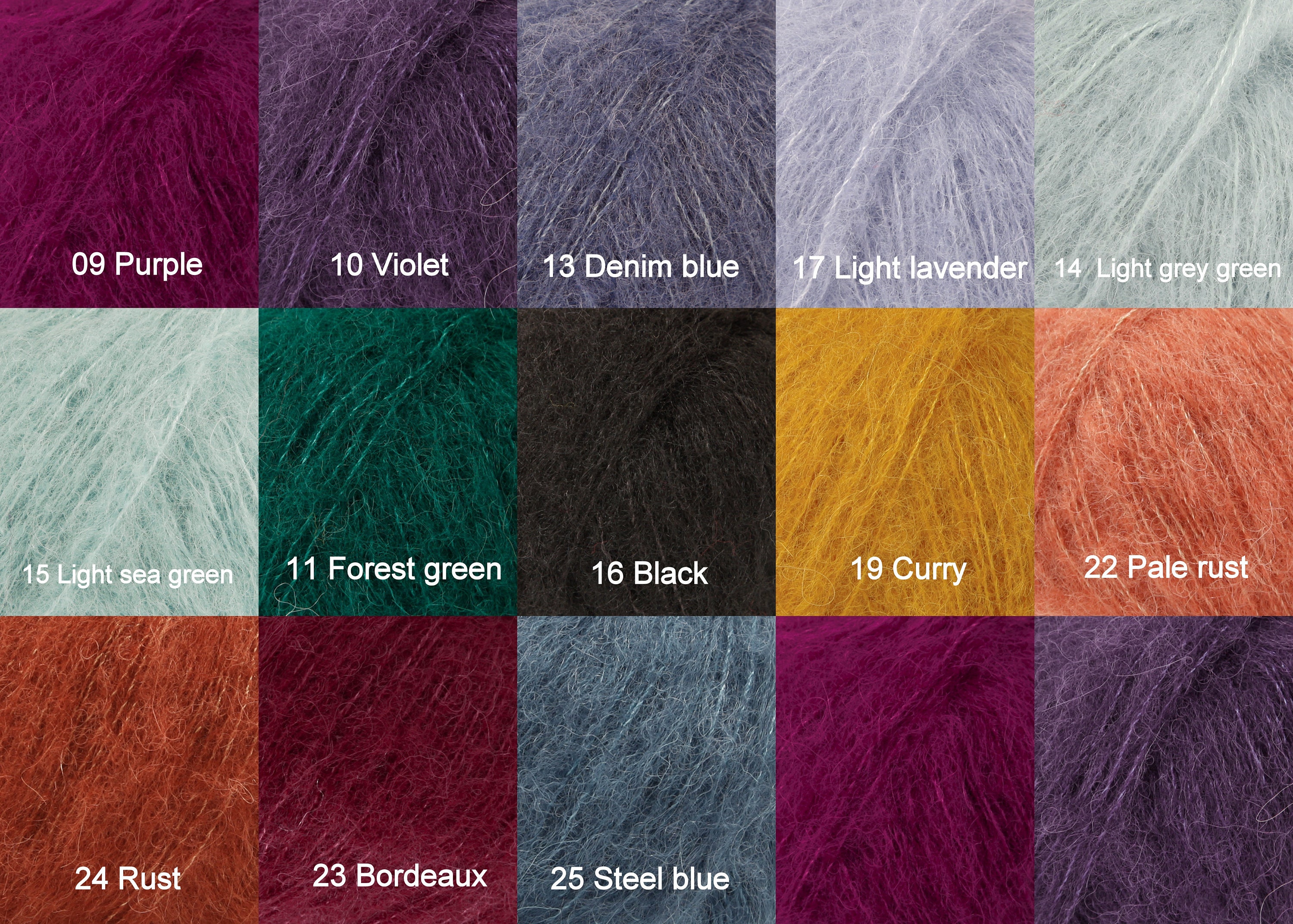 DROPS Brushed Alpaca Silk Knitting Beautiful Soft Yarn Aran Etsy UK