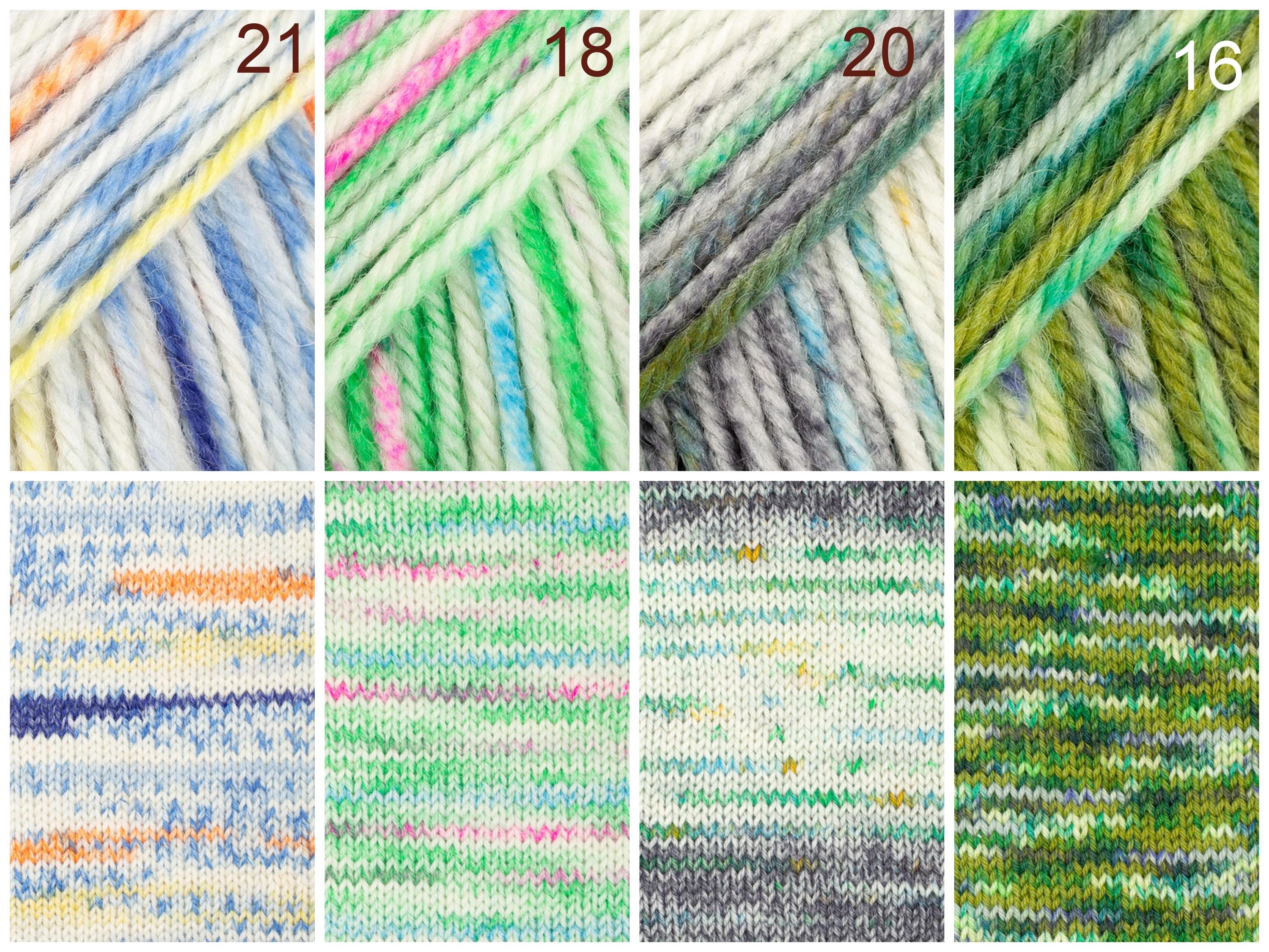 DROPS Fiesta Superwash Treated Sock Wool Printed 50g - Etsy