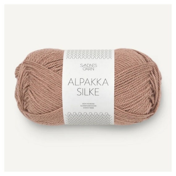 Tochi træ Frisør Krønike SANDNES GARN Alpakka Silke Knitting Yarn Beautiful Norwegian - Etsy