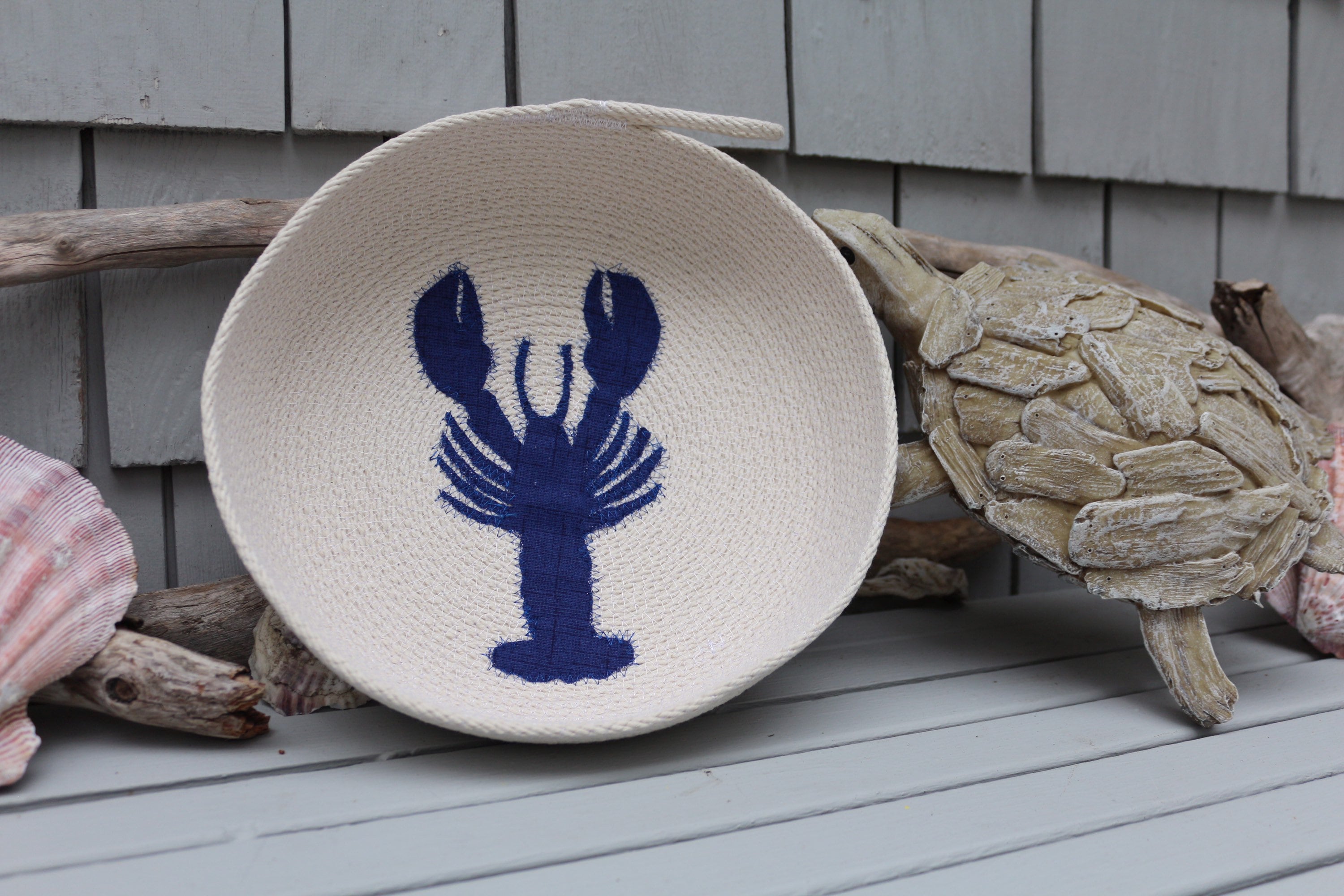 Handmade Rope Basket Lobster Basket Small Home Décor Rope Etsy