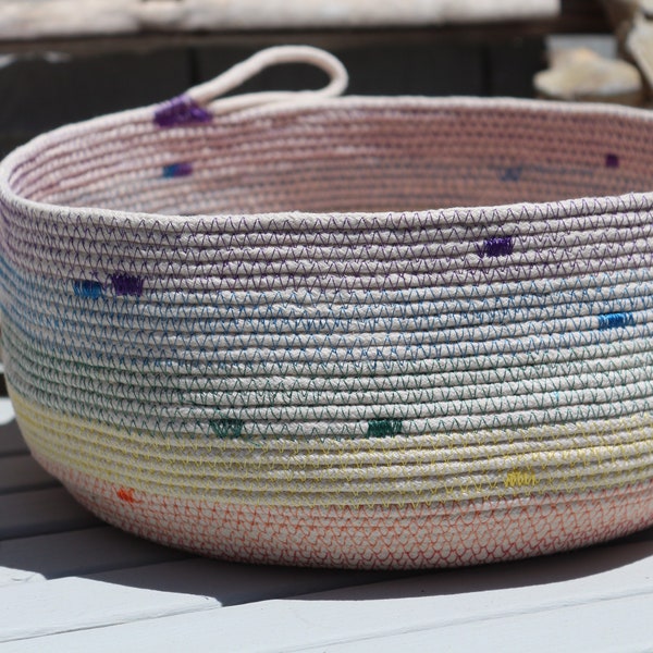 Rainbow Rope Decor Etsy